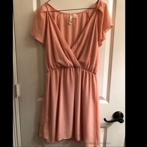 Francesca’s Peach Dress